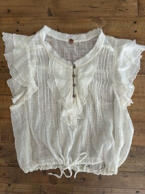 FP Blouse White Size XS